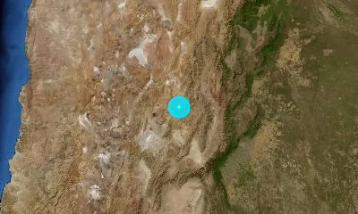 191 km SW of Salta, Argentina