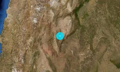 64 km NNW of La Rioja, Argentina
