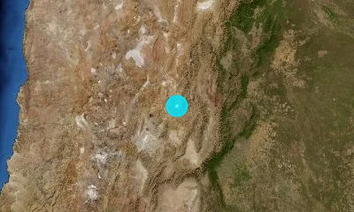 187 km SW of Salta, Argentina