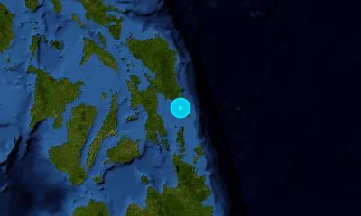 75 km ESE of Tacloban, Philippines