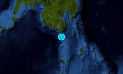 91 km SSE of General Santos, Philippines