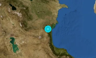 69 km NNE of Ardabīl, Iran
