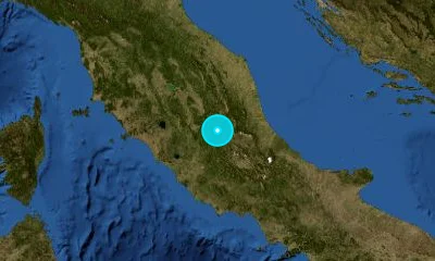 82 km NNE of Rome, Italy