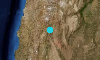 184 km WNW of La Rioja, Argentina