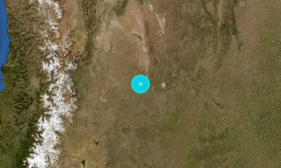 99 km WSW of San Luis, Argentina