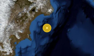 208 km ENE of Petropavlovsk-Kamchatsky, Russia