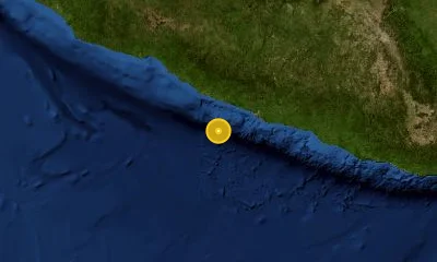 84 km WSW of Acapulco de Juárez, Mexico