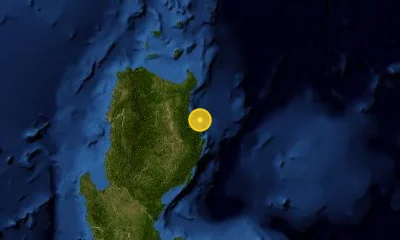 74 km E of Tuguegarao, Philippines