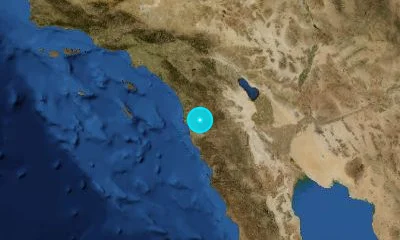 30 km NNE of Tijuana, Mexico