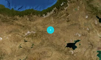 36 km SW of Erzurum, Türkiye