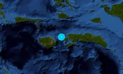 92 km NW of Ambon, Indonesia