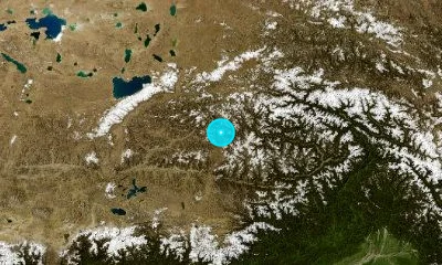 133 km ENE of Lhasa, China