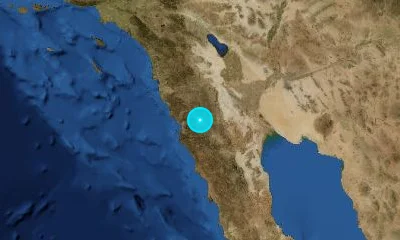 37 km ENE of Ensenada, Mexico