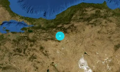 89 km WNW of Batikent, Türkiye