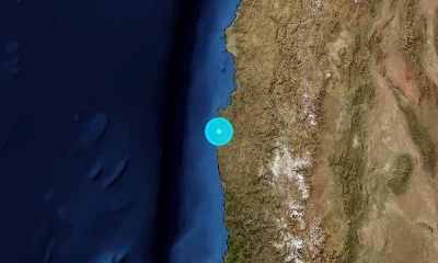 83 km SSW of Coquimbo, Chile