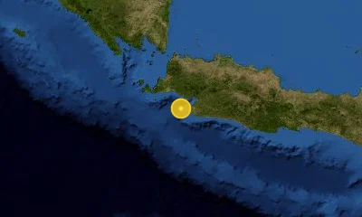98 km S of Rangkasbitung, Indonesia