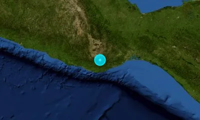 103 km SSE of Oaxaca, Mexico