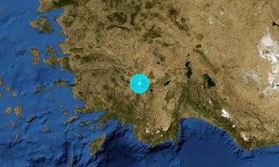 26 km ESE of Merkezefendi, Türkiye