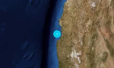 39 km W of La Serena, Chile