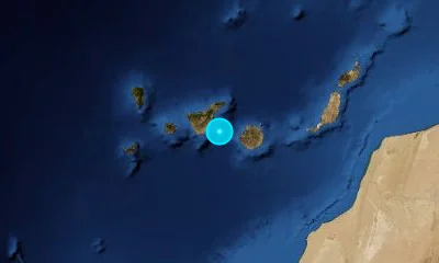 46 km S of Santa Cruz de Tenerife, Spain