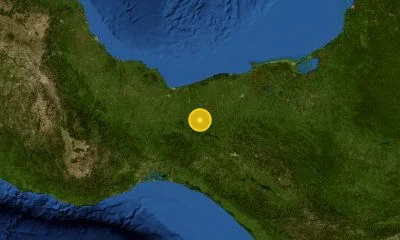 94 km SE of Minatitlán, Mexico