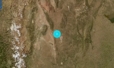 144 km E of San Juan, Argentina