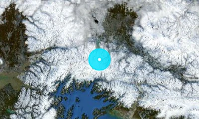 189 km ENE of Anchorage, United States