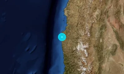 88 km SSW of La Serena, Chile