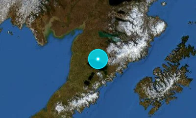 505 km SW of Anchorage, United States