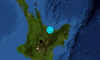 56 km SE of Tauranga, New Zealand