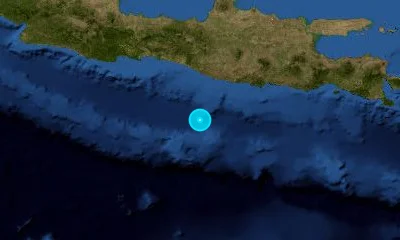 141 km S of Yogyakarta, Indonesia