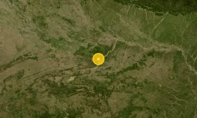 13 km W of Dehri, India