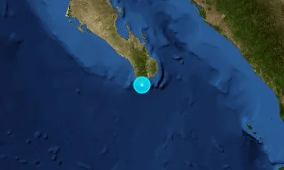 152 km SSE of La Paz, Mexico