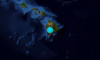 314 km SE of Honolulu, United States