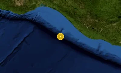 163 km WSW of Tapachula, Mexico