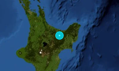 97 km SE of Tauranga, New Zealand