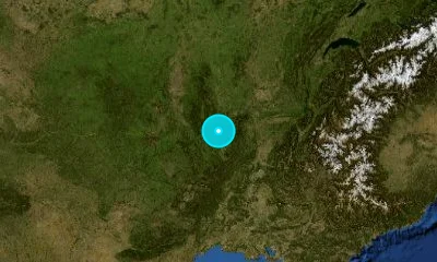 87 km SW of Lyon, France