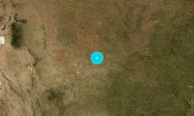 26 km NNE of Midland, United States
