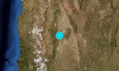 3 km WNW of San Juan, Argentina