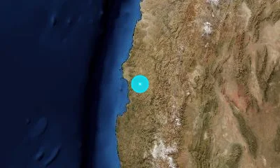 61 km NNE of La Serena, Chile