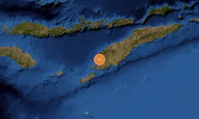 28 km N of Kupang, Indonesia
