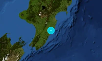 183 km NE of Wellington, New Zealand