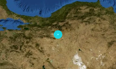 70 km WNW of Batikent, Türkiye