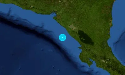 96 km S of León, Nicaragua