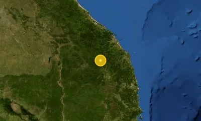 129 km SSW of Da Nang, Vietnam
