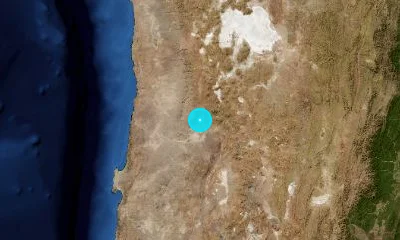 50 km NNE of Calama, Chile
