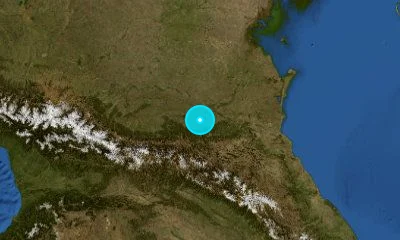 71 km W of Khasavyurt, Russia