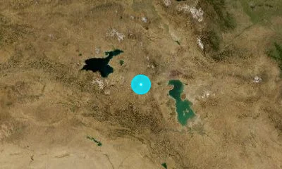 82 km SW of Khowy, Iran