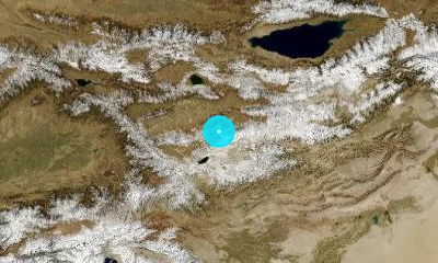 180 km N of Kashgar, China