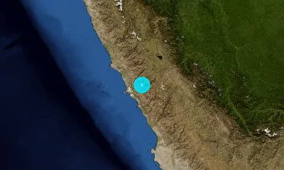 54 km ENE of Callao, Peru